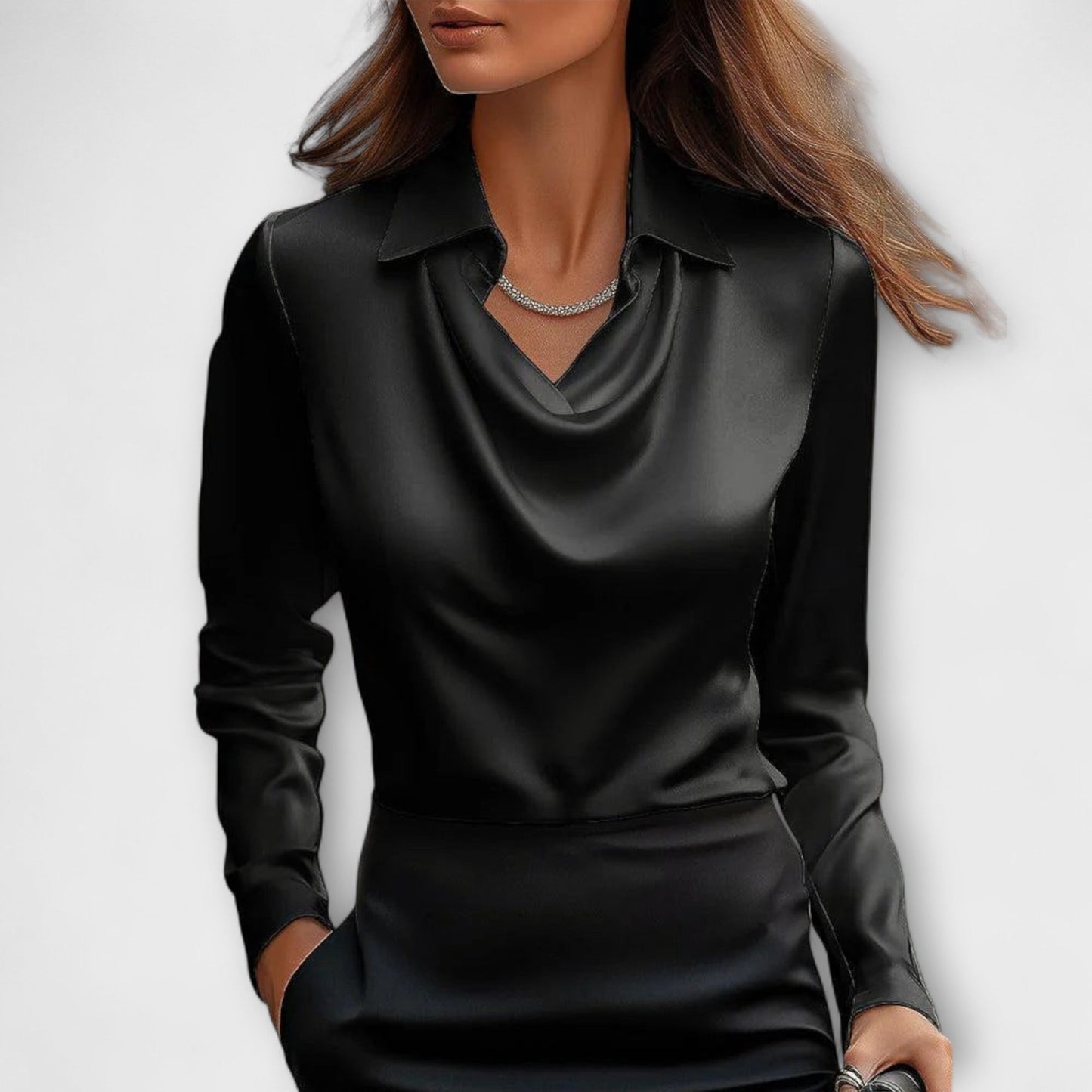 Sophy | Shiny blouse