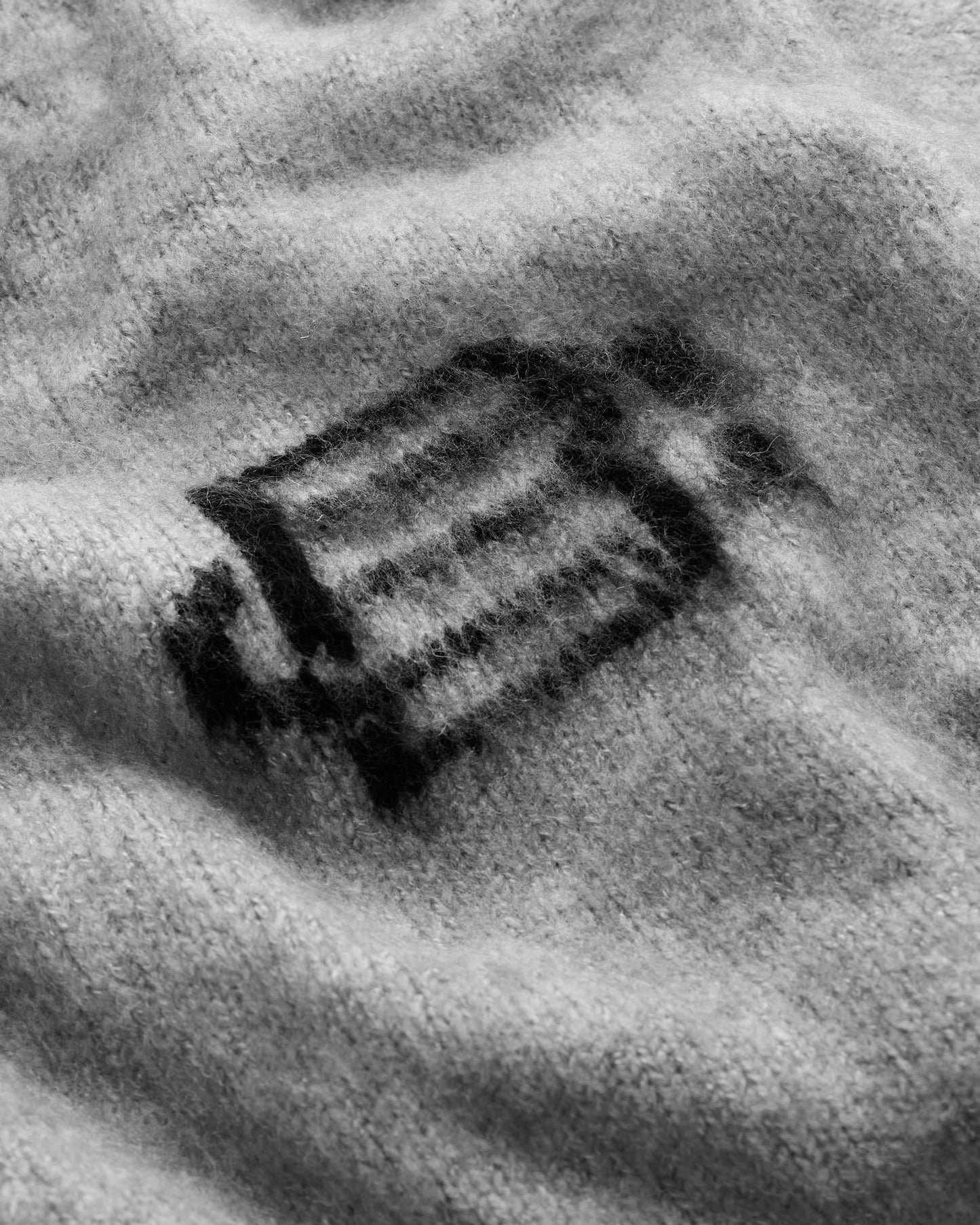 Mohair Knit BC Jogger - Light Grey