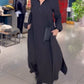 Tamira | Side Slit Lapel Loose Long Dress