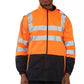 Martin Mens High-Visibility Waterproof Rain Jacket with Hood Sizes S-XXL
