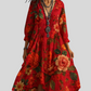 Home | Lightweight Bohemian Floral Maxi Dress