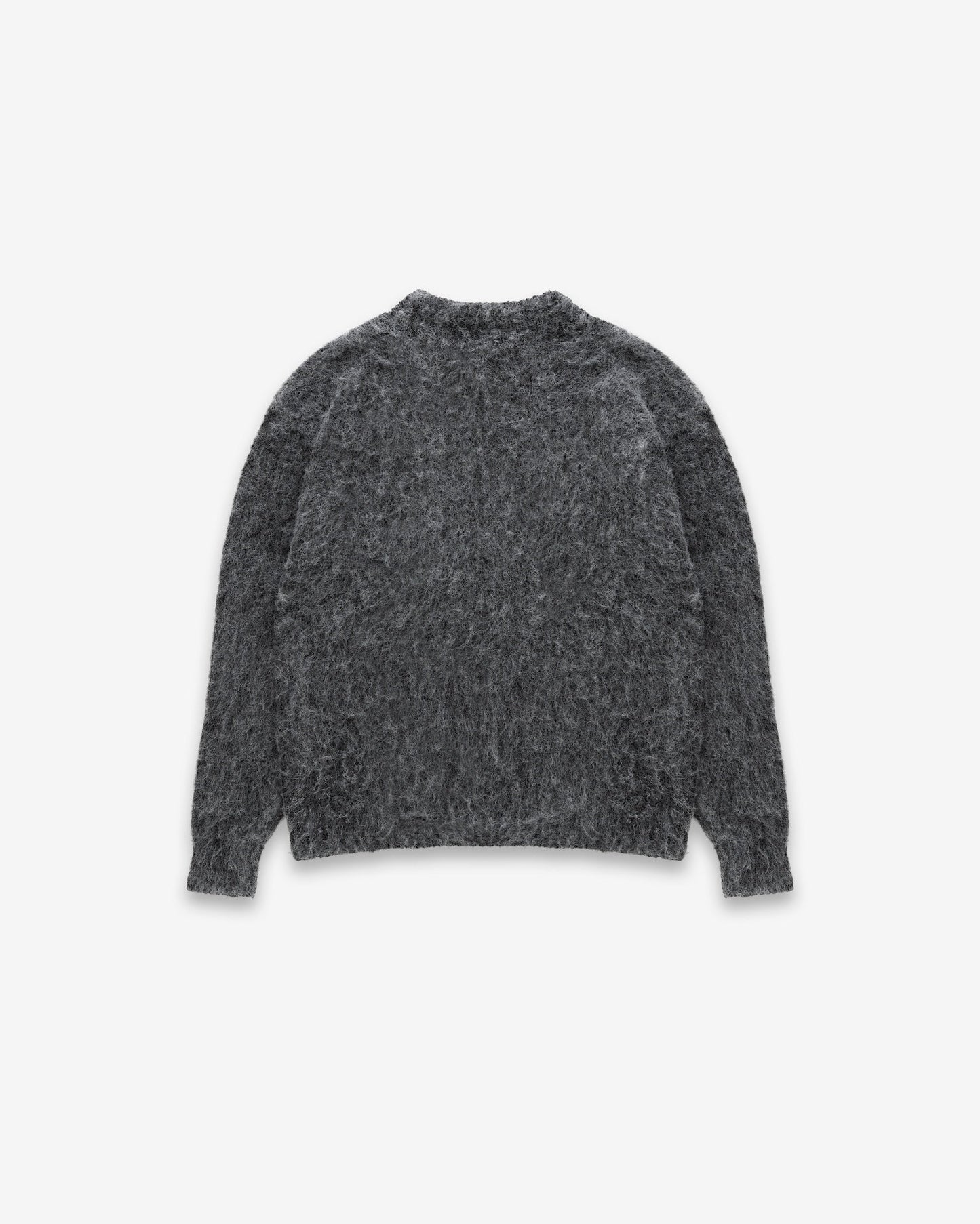 Mohair Knit BC Jumper - Charcoal