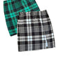 Women's fashion plaid short skirt two-piece set