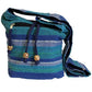 NSBag-02 - Nepal Sling Bag - Blue Rivers