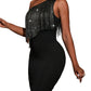 Women's Sexy One-Shoulder Sequin Dress