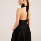 Ophelia Black Princess Style Maxi Dress