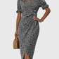 Barbara - Fresh Bloom V-Neck Dress