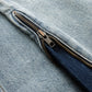 Zip Flare Denim - Sky Blue