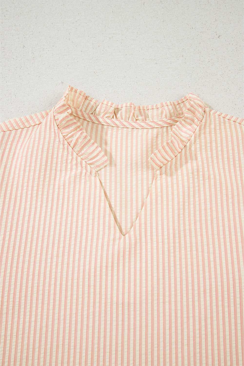 Bow Cuff Pearl Embellished Blouse