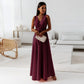 V-neck Sleeveless Dress With Belt Summer Fashion Party Club Evening Maxi Dresses For Women Clothing