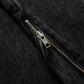 Zip Flare Denim - Blackout