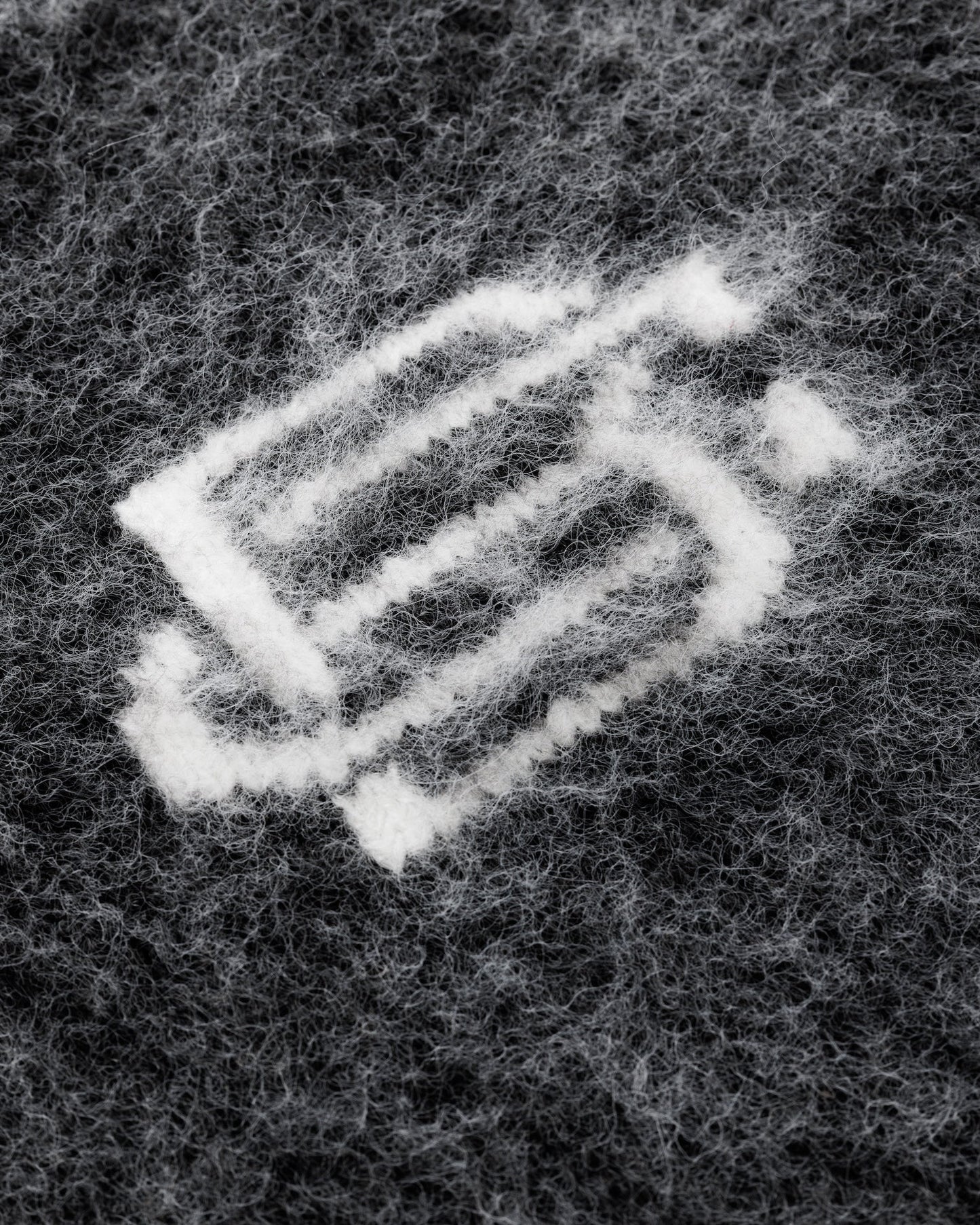 Mohair Knit BC Jumper - Charcoal