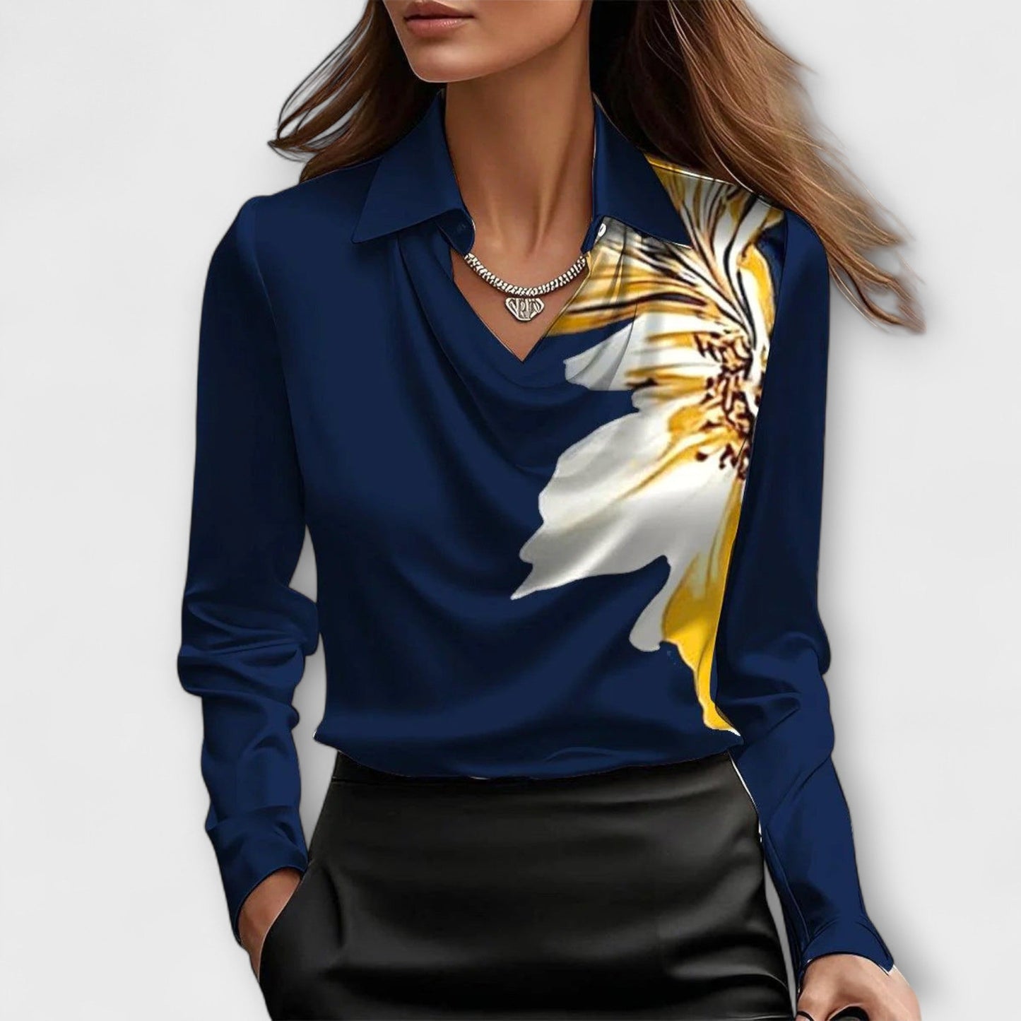 Sophy | Shiny blouse