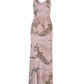 Y2K Slim Flowers Printing Slip Dress Women's Summer Suspender Skirt Vacation Beach Long Dresses