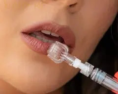 72-Needle 0.5mm Derma Aqua Roller - Microneedling Serum Applicator Tool