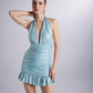 Starry Blue Mini Dress