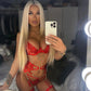 Carly set in Red