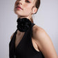 Becca Black Rose Accessorized Mini Dress