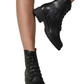 Lace Up Glitter Ankle Boots
