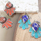 Traditional Tibetan Earrings-Tibetan Jewellery.