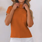 Cozy Oatmeal Sweater Dress - Ribbed Knit with Pockets