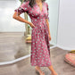 Nipa - Polka Dot V-Neck Dress
