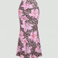 Women’s A-Line Skirt – Casual Leisure Style, Vacation Long Skirt