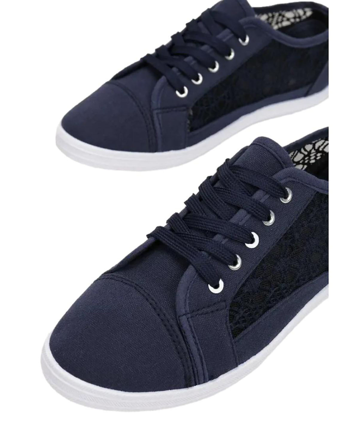 Ladies Lace Design Sneakers – Perfect Blend of Style and Comfort