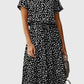 Amber - Printed V-Neck Dress