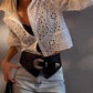 White Cutwork Embroidered Crop Top