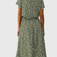 Amber - Printed V-Neck Dress