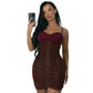 Chic Tassel Spliced Sleeveless Dress for Women