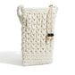 Yumi Ivory Crochet Small Cross Body