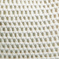 Yumi Ivory Crochet Shoulder Bag With Faux Leather Straps