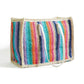 Yumi Multicolour Stripe Natural Shoulder Bag