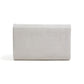 Yumi Ivory Shimmer Envelope Clutch Bag