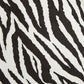 Anala Zebra Print Long Sleeve Mini Dress