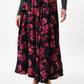 Anza Watermark Floral Print Midaxi Skirt