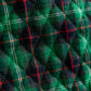 Aubin Winter Check Quilted Mini Skirt – Green