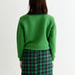 Aubin Winter Check Quilted Mini Skirt – Green
