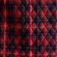 Aubin Winter Check Quilted Mini Skirt – Red