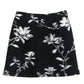 Aubin Power Bloom A-Line Mini Skirt - Black & White