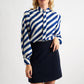 Aubin Rib Mini Skirt - Navy