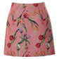 Aubin Tulip Jacquard A-line Mini Skirt - Pink