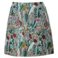 Aubin Jungle Jacquard A-line Mini Skirt - Green