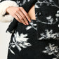 Aubin Power Bloom A-Line Mini Skirt - Black & White