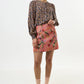Aubin Tulip Jacquard A-line Mini Skirt - Pink