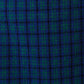 Aubin Wyoming Check A-Line Mini Skirt - Blue