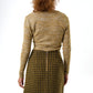 Aubin Wyoming Check A-Line Mini Skirt - Mustard