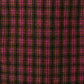 Aubin Wyoming Check A-Line Mini Skirt - Pink